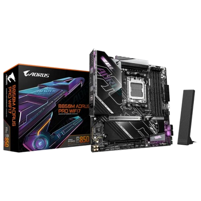 Gigabyte B850M AORUS PRO WIFI7 DDR5 AM5 Micro-ATX Motherboard - 4719331869649