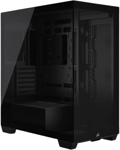 Corsair 3500X Tempered Glass Micro ATX - Black - CS-CC-9011276-WW
