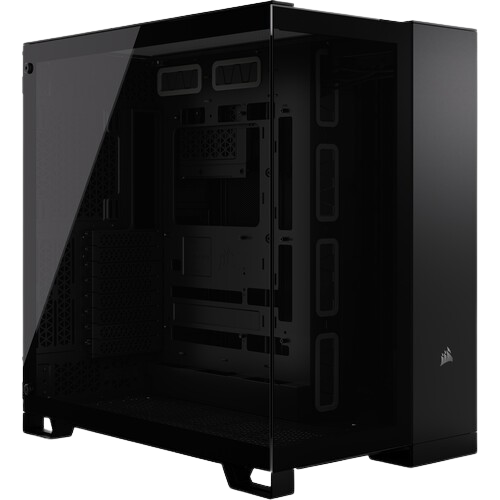 Corsair 6500X Mid-Tower Dual Chamber PC Case - Black - CS-CC-9011257-WW