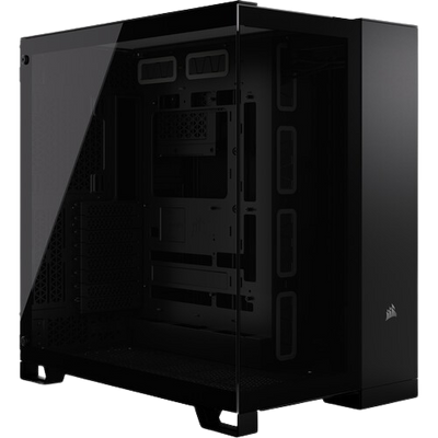 Corsair 6500X Mid-Tower Dual Chamber PC Case - Black - CS-CC-9011257-WW
