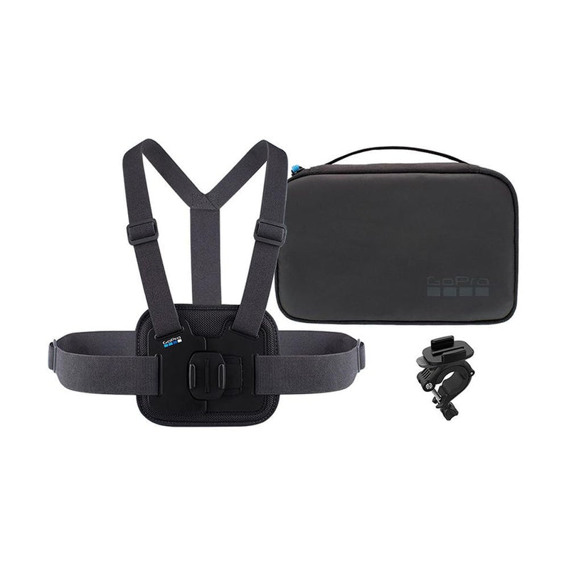 GOPRO SPORTS KIT Chesty + Handlebar / Seatpost / Pole Mount + Camera Case - AKTAC-001 - 818279023459
