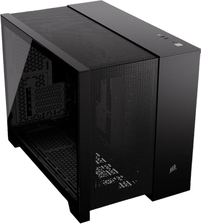 Corsair 2500D AIRFLOW Micro ATX Dual Chamber PC Case - Black - 840006671411