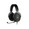 Corsair HS50 Pro Stereo Adjustable Memory Foam Ear Cups Wired Gaming Headset Green - 840006610298