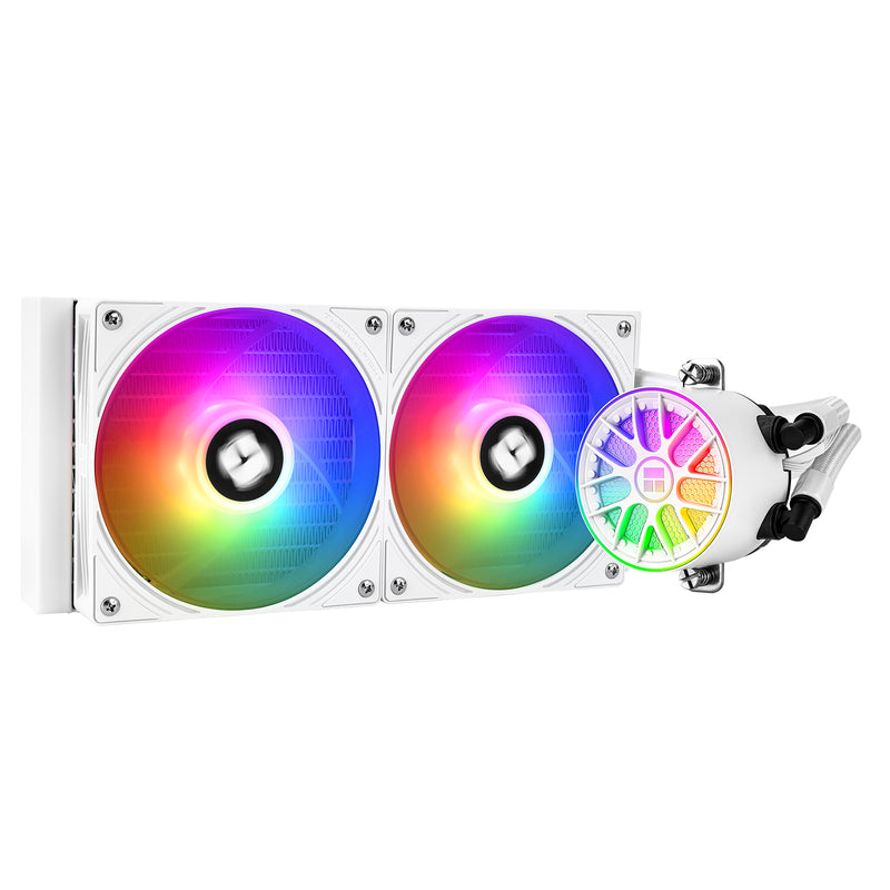 THERMALRIGHT AQUA ELITE 240 ARGB WHITE V6 COOLER - 814256020930