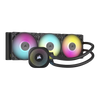 Corsair iCUE LINK TITAN 360 RX RGB AIO Liquid CPU Cooler with RX120 RGB fans - Black - 840006685432