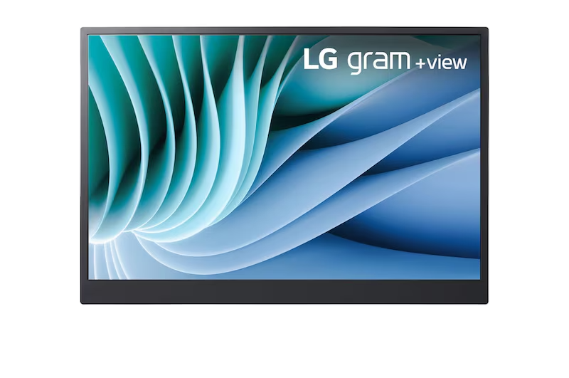 LG Gram 16 Inch IPS Portable Monitor with USB Type-C Silver - 16MR70