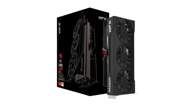 XFX Swift AMD Radeon RX 9060 XT OC Triple Fan Gaming Edition 16GB GDDR6 Graphics Card - 840191503412