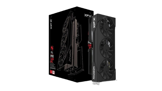 XFX Swift AMD Radeon RX 9060 XT OC Triple Fan Gaming Edition 16GB GDDR6 Graphics Card - 840191503412