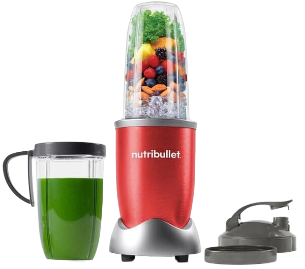 Nutribullet 900W Blender 7Pcs Set - Red - 8006447003439