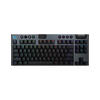 Logitech G915 X Lightspeed TKL Low-Profile Wireless Gaming Keyboard Tactile Switches - Black - 097855194817