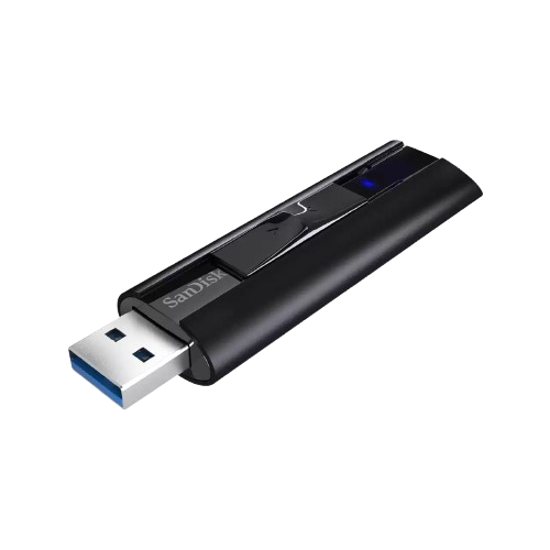 SanDisk Extreme Pro USB 3.2 Gen 1 Solid State Flash Drive CZ880 256GB - BLACK - 619659152826