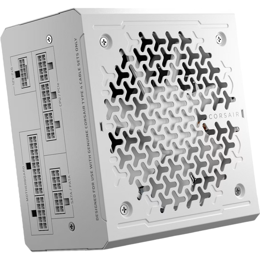 Corsair RMe Series RM850e Fully Modular Cybenetics Gold ATX 3.1 Power Supply White - 840006687177
