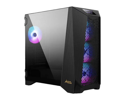 MSI MEG Prospect 700R Full Tower Gaming PC BLACK Tempered Glass ATX CASING - MSIMEGPROSPECT700R