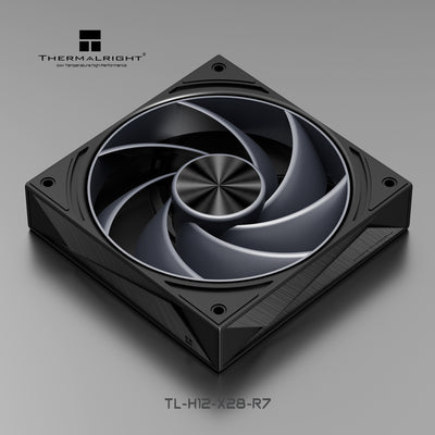 Thermalright TL-H12-X28-R7 Black 120mm PWM Fan - 814256020671
