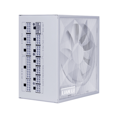Lian Li SX850P 80 Plus Platinum Full Modular ATX 3.1 PCI 5.1 Power supply - White - 4718466021021