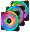 Corsair LL120 RGB 120mm Dual Light Loop RGB LED PWM Fan Triple Pack - 843591032438