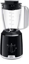 Braun JB1000BK - PowerBlend 1 jug blender, plastic jug, black color - 8021098002174