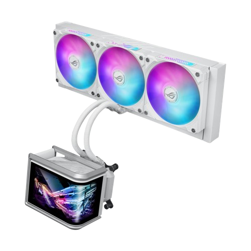 ASUS ROG Ryuo IV SLC 360 ARGB White All-in-One CPU Liquid Cooler - 4711636139687