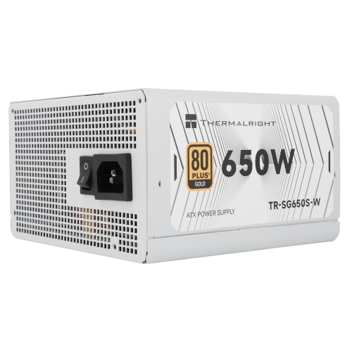 Thermalright TR-SG650S-W 650W ATX3.1 80 Plus Gold White Power Supply - 814256018104