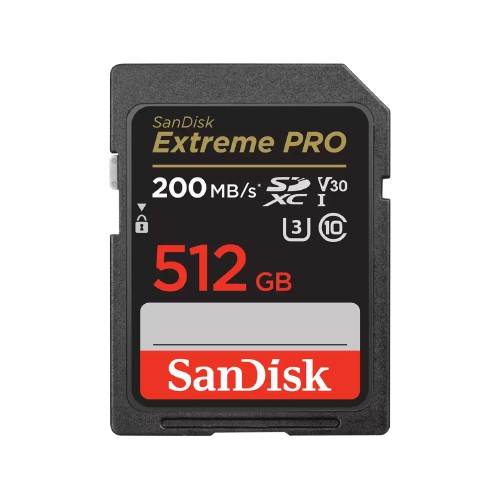 SanDisk Extreme Pro microSD Card SDXXD 512GB - 619659188665