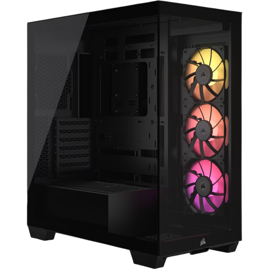 Corsair iCUE LINK 3500X RGB Tempered Glass Micro ATX - Black - CS-CC-9011280-WW