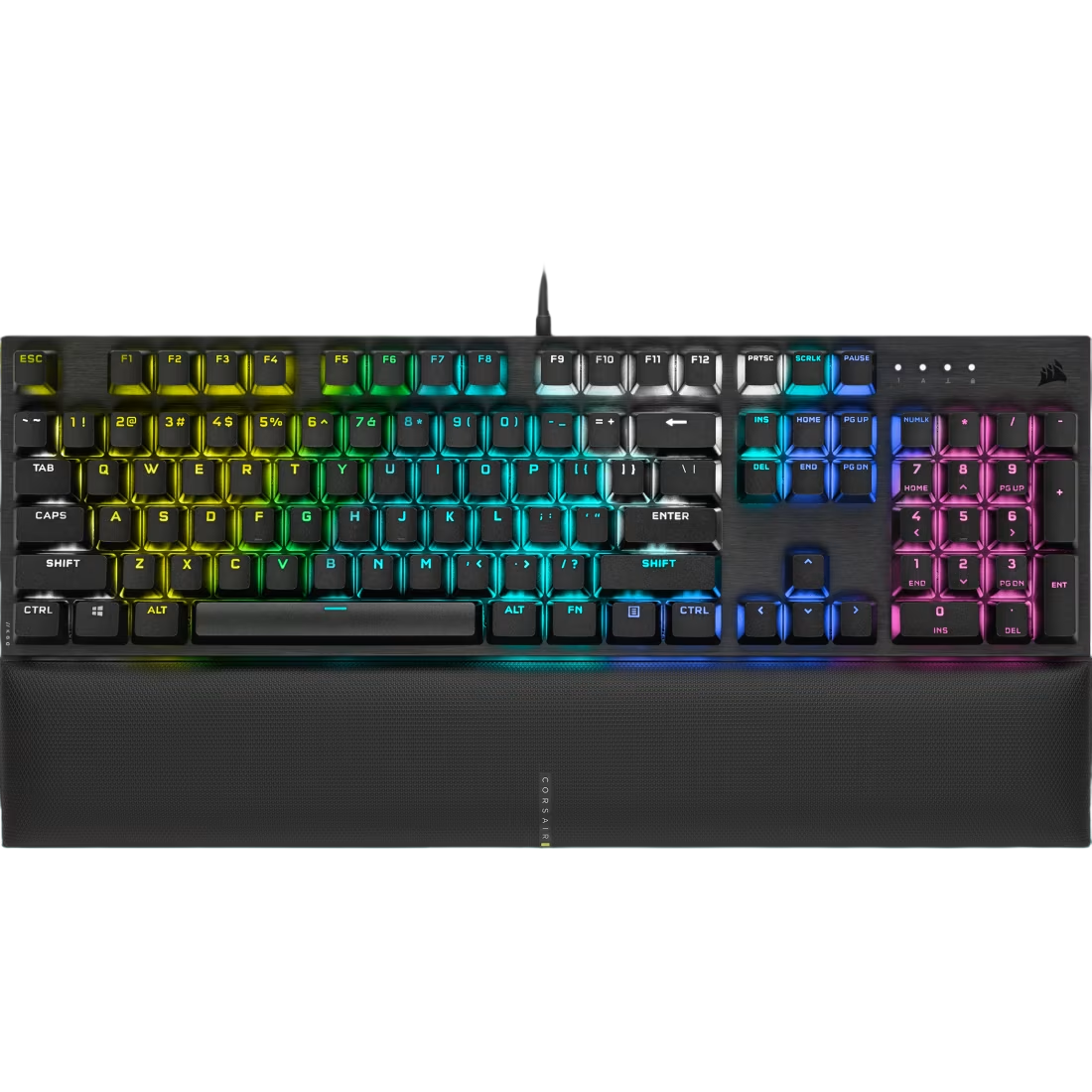 Corsair K60 RGB PRO SE Mechanical Gaming Keyboard Cherry Mechanical Keyswitches - Black - 840006626558