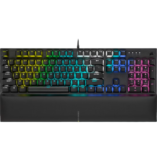 Corsair K60 RGB PRO SE Mechanical Gaming Keyboard Cherry Mechanical Keyswitches - Black - 840006626558