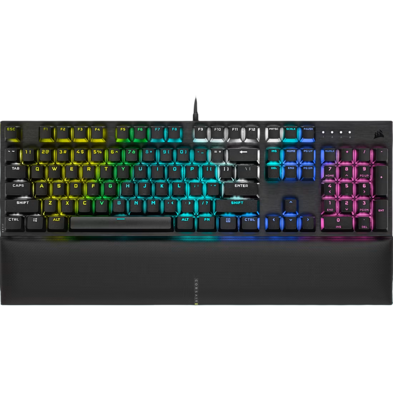 Corsair K60 RGB PRO SE Mechanical Gaming Keyboard Cherry Mechanical Keyswitches - Black - 840006626558