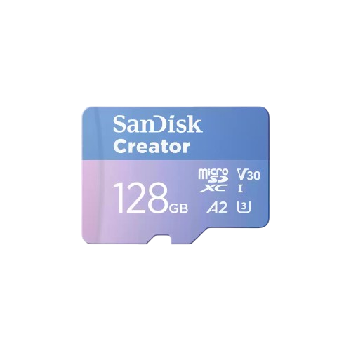 Sandisk Creator microSD Card UHS-I with Adapter 128GB - 619659216061