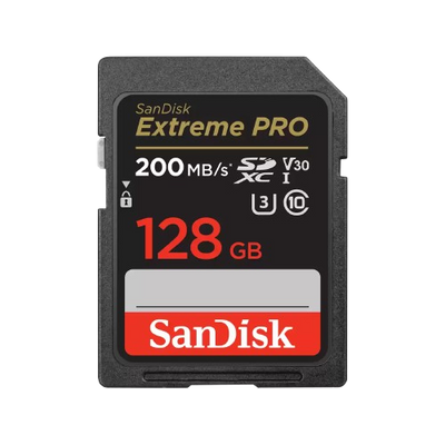 SanDisk Extreme Pro microSD Card SDXXD 128GB - 619659188634