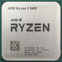 AMD RYZEN 5 5600 3.5GHz 6CORE/12THREAD AM4 TRAY PROCESSOR(3YRS BY AMD) - 100-000000927