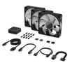 Corsair iCUE LINK RX120 RGB 120mm PWM Fan Starter Kit - 3-Pack - 840006680925