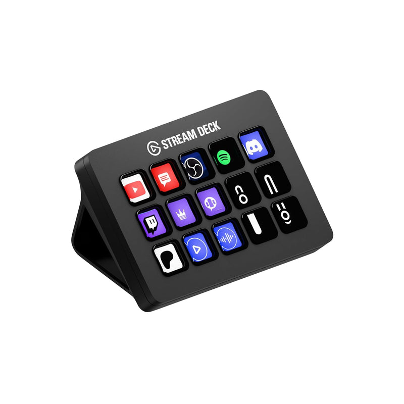 Elgato Stream Deck MK.2 15 Customizable LCD keys Black - 840006640554