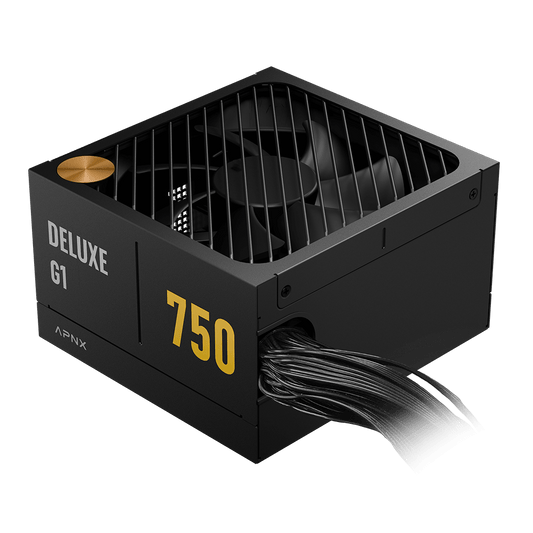 APNX DELUXE G1 750W ATX3.1 PCIe5.1 80+ Gold Fully Modular Power Supply / PSU - 4711530965474