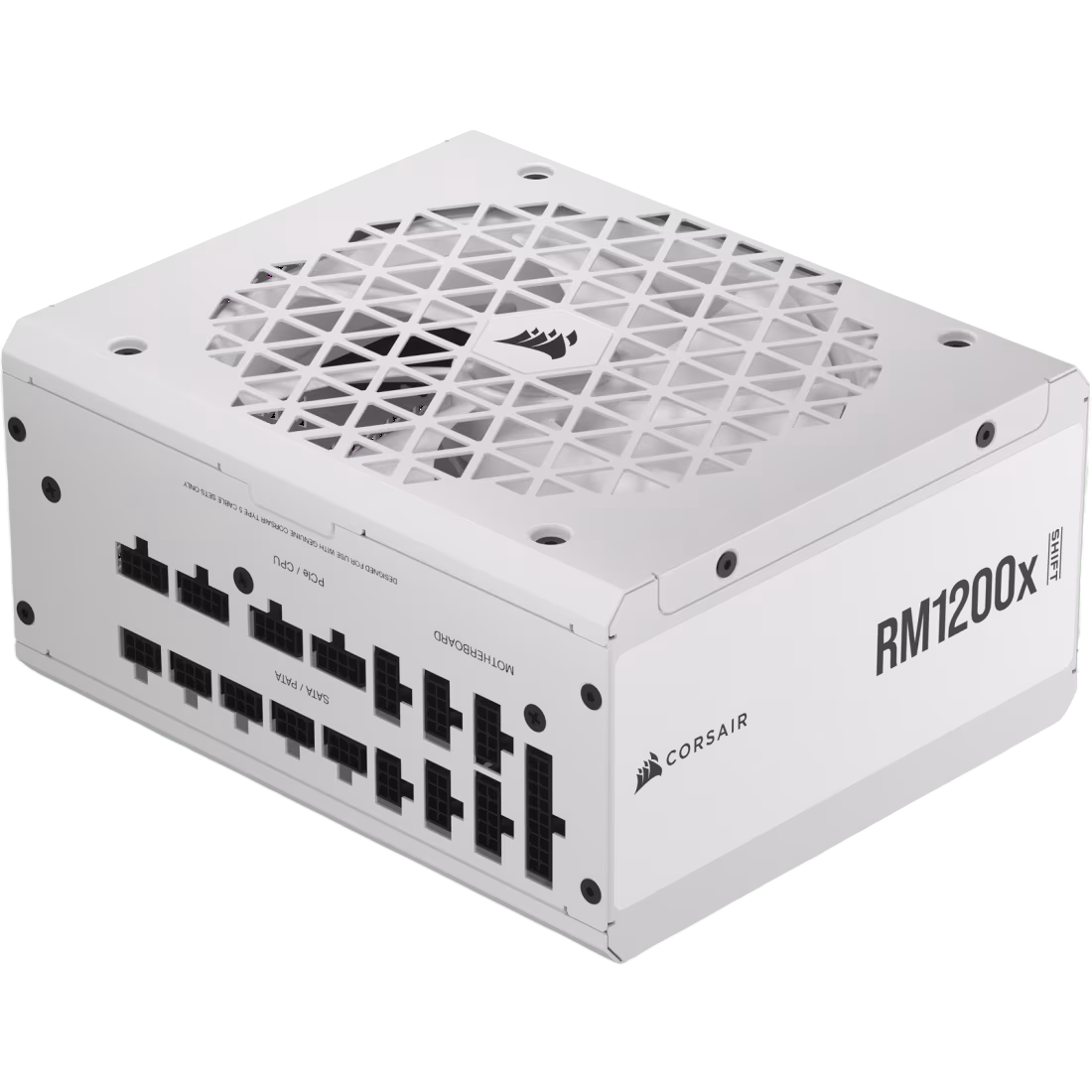 Corsair RM1200x Shift White 1200 Watt 80 Plus Gold Fully Modular Cybernetics Gold Power Supply - CS-CP-9020276-UK