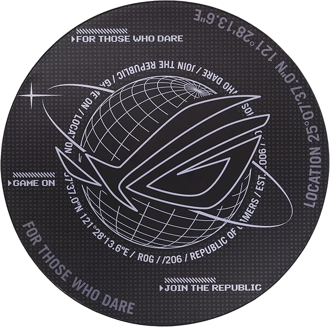 ASUS ROG Cosmic Mat polyester and featuring a non-slip rubber base - 4711387042274