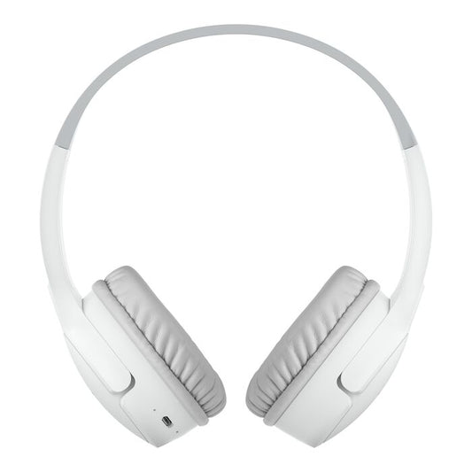 BELKIN SoundForm Mini WHITE Wireless On-Ear Headphones for Kids - 745883879564