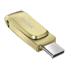 SanDisk Ultra® Dual Drive Luxe USB Type-C Flash Drive SDDDC4 256GB Gold - 619659199586