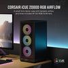 Corsair iCUE 2000D RGB Airflow Mini-ITX Case - Black - CS-CC-9011246-WW