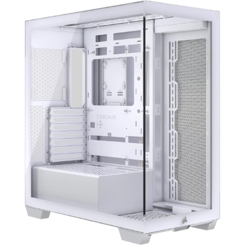 Corsair 3500X Tempered Glass Micro ATX - White - CS-CC-9011277-WW