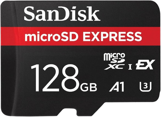 SanDisk microSD Express 128GB micro SDXC, 880MBs f Nintendo Switch 2 - 619659202088