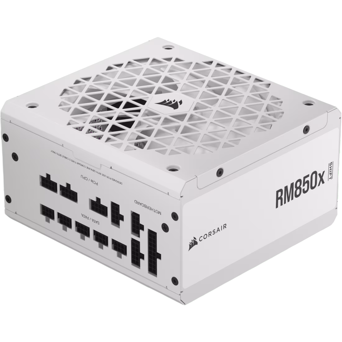 Corsair RM850x Shift White 850 Watt 80 Plus Gold Fully Modular Cybernetics Gold Power Supply - CS-CP-9020274-UK