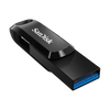 SanDisk Ultra® Dual Drive Go USB Type-C™ Flash Drive SDDDC3 128GB - Black - 619659177201