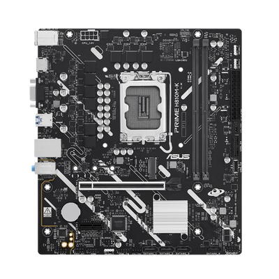 ASUS PRIME H810M-K DDR5 M-ATX Motherboard + Intel Core Ultra 5 225 CPU / Processor Tray Version - 4711636292313+U5225T