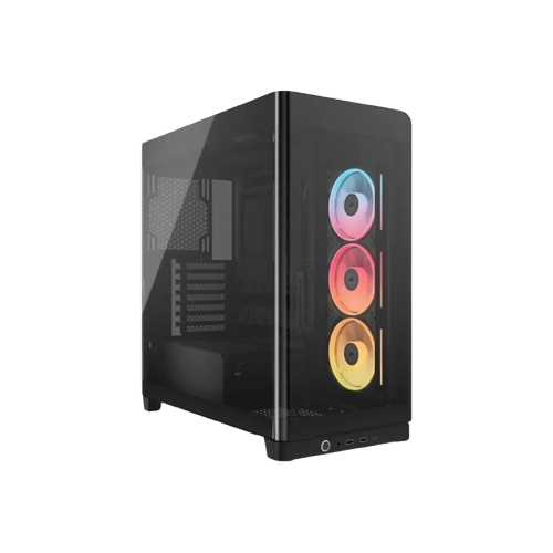 Corsair AIR 5400 RS-R ARGB Tempered Glass Mid-Tower - Black - CS-CC-9011318-WW
