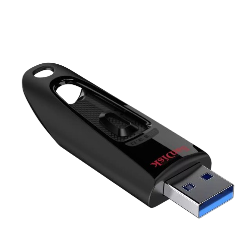 SanDisk Ultra USB 3.0 Flash Drive CZ48 512GB - BLACK - 619659179397