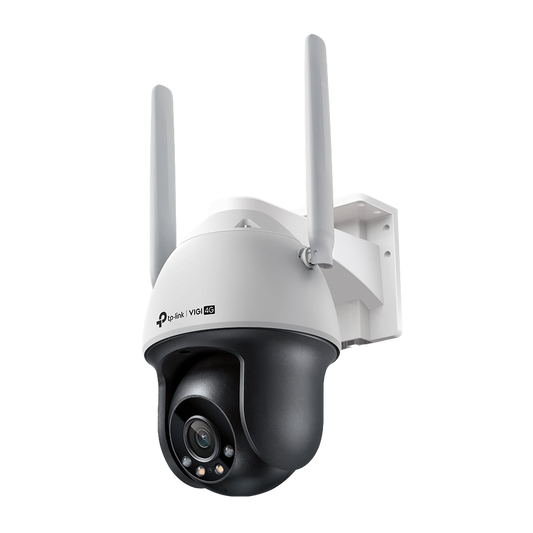 TP-Link VIGI C540-4G 4MP Outdoor Full-Color 4G Pan Tilt Network Camera - 4895252504910