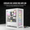 Corsair iCUE 4000X RGB Tempered Glass Mid-Tower Case - White - CS-CC-9011205-WW