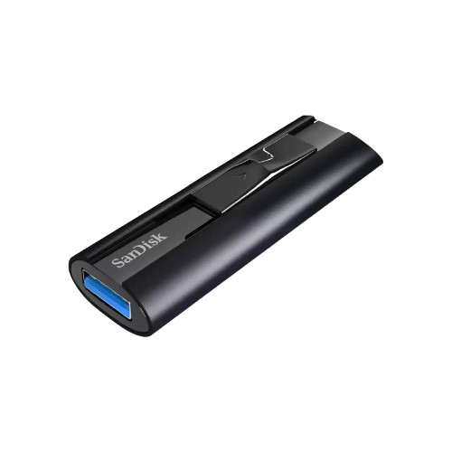 SanDisk Extreme Pro USB 3.2 Gen 1 Solid State Flash Drive CZ880 512GB- BLACK - 619659180331