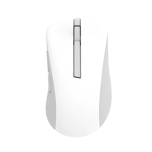 Asus Wireless Mouse MD102 2.4 GHz Bluetooth Mouse - Beige / White